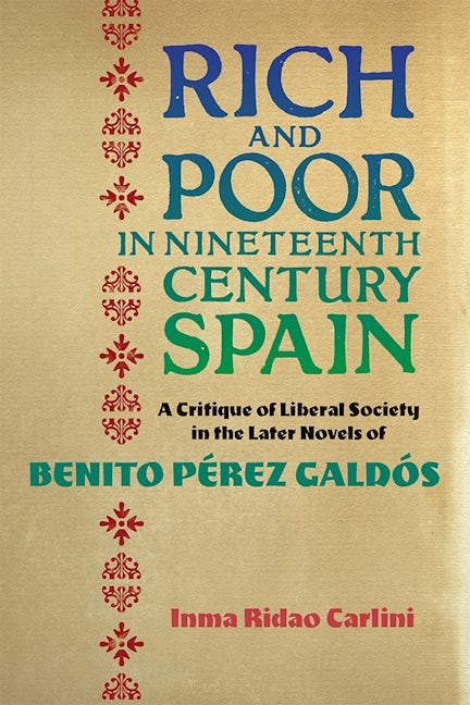 Book cover image for Rich and Poor in Nineteenth-Century Spain ISBN: 9781855663305